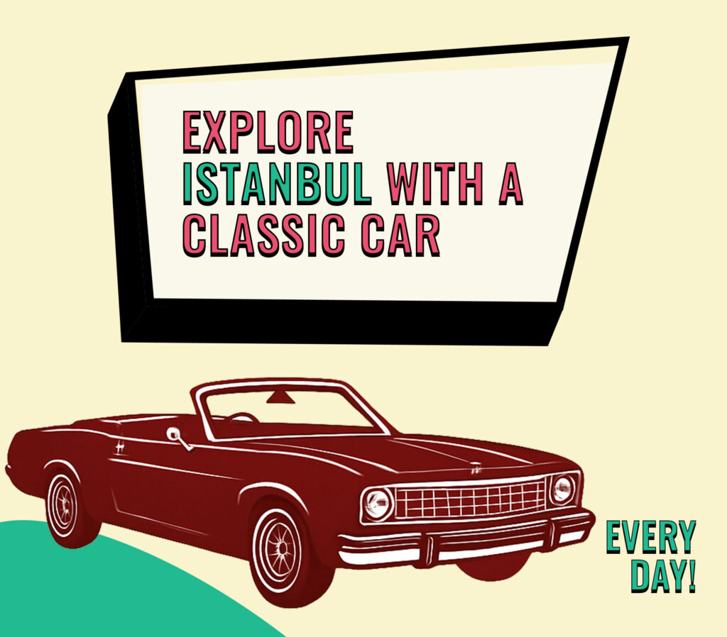 retro classic car istanbul
